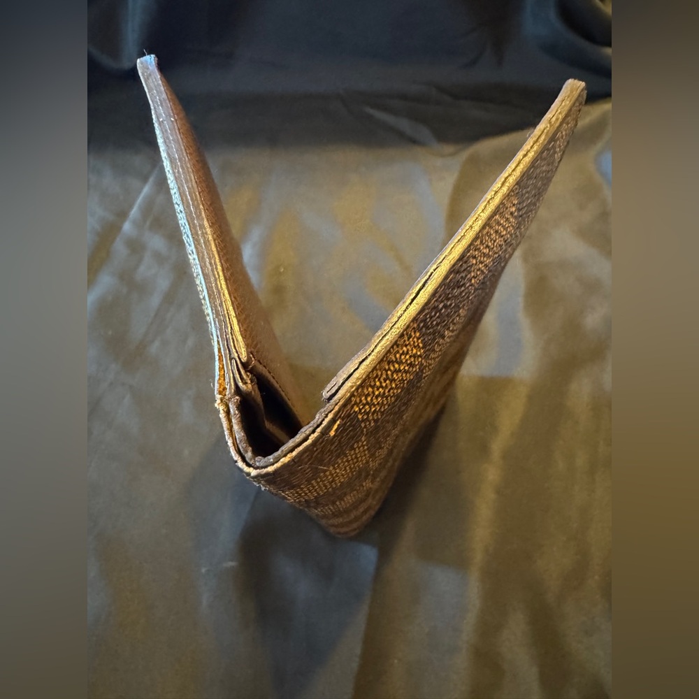 Louis Vuitton Damier Ebene Long Bifold Organizer Checkbook Wallet - Unisex - Picture 5 of 13